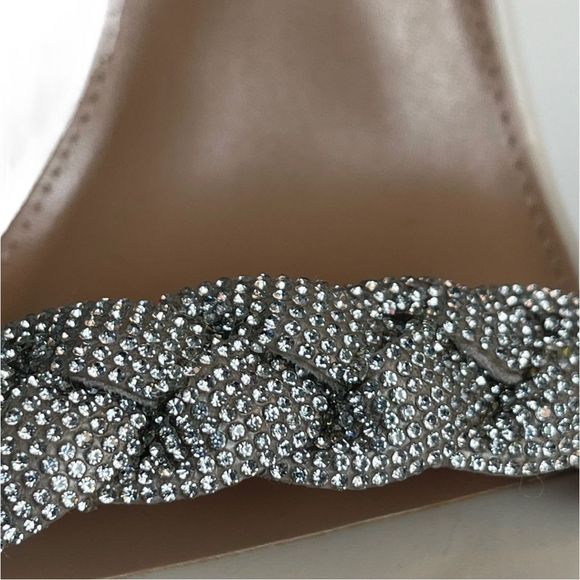 Madden Girl ESTATE Heeled Sandals with glass rhinestone details Size 9 - Picture 5 of 11